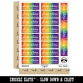 thumbnail image 2 of Please Return Clean Carton for Refills Eggs Sticker Set - Rainbow - Gloss Finish - 2.00" Large, 2 of 7
