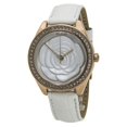 thumbnail image 5 of GUESS Women's U0215L1 White Dial Rose Gold Steel Interchangeable Leather Strap Watch, 5 of 5