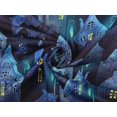 thumbnail image 6 of oneOone Rayon Medium Blue Fabric Halloween Sewing Craft Projects Fabric Prints By Yard 56 Inch Wide, 6 of 6