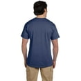 thumbnail image 4 of Hanes ComfortBlend EcoSmart T-Shirt à Col Ras du Cou pour Hommes, 2X, Bleu Marine Chiné, 4 of 6