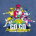 thumbnail image 3 of CafePress - Go Go Power Rangers Group S Women's Deluxe T Shirt - Womens Tri-blend T-Shirt, 3 of 4