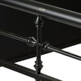 thumbnail image 3 of Liberty Furniture Industies, INC Vintage Series Twin Metal Day Bed - Black in Distressed Metal, 3 of 7