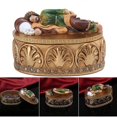 thumbnail image 4 of Caja de almacenamiento de joyas, caja de almacenamiento de joyas religiosas, estatua de San José durmiendo, figura decorativa de resina, decoración del hogar para, 4 of 5