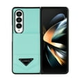 thumbnail image 5 of Allytech Wallet Case for Samsung Galaxy Z Fold3, Luxury PU Leather Kickstand Card Slots Magnetic Buckle RFID Blocking Shockproof Anti-Scratch Protective Case for Women Men - Mint, 5 of 5
