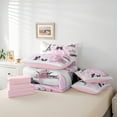 thumbnail image 6 of Manfei 7-Piece King Bedding Set Women's High Heels and Dress Design Decor For Adults, 6 of 8