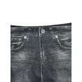 thumbnail image 5 of Keeccty High Waist Mini Faux Denim Stretchy Skirts Women,S-XL, 5 of 6