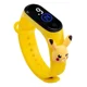 thumbnail image 4 of 12pcs Reloj Digital Led Colores Niños Mayoreo Dibujos Color De La Correa Combinación De Colores Color Del Bisel Negro, 4 of 8