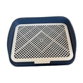 thumbnail image 4 of Inodoro de entrenamiento para perros, soporte para orina de perro, fácil limpieza, protege el suelo, almohadilla para cachorros Azul marino, 4 of 10