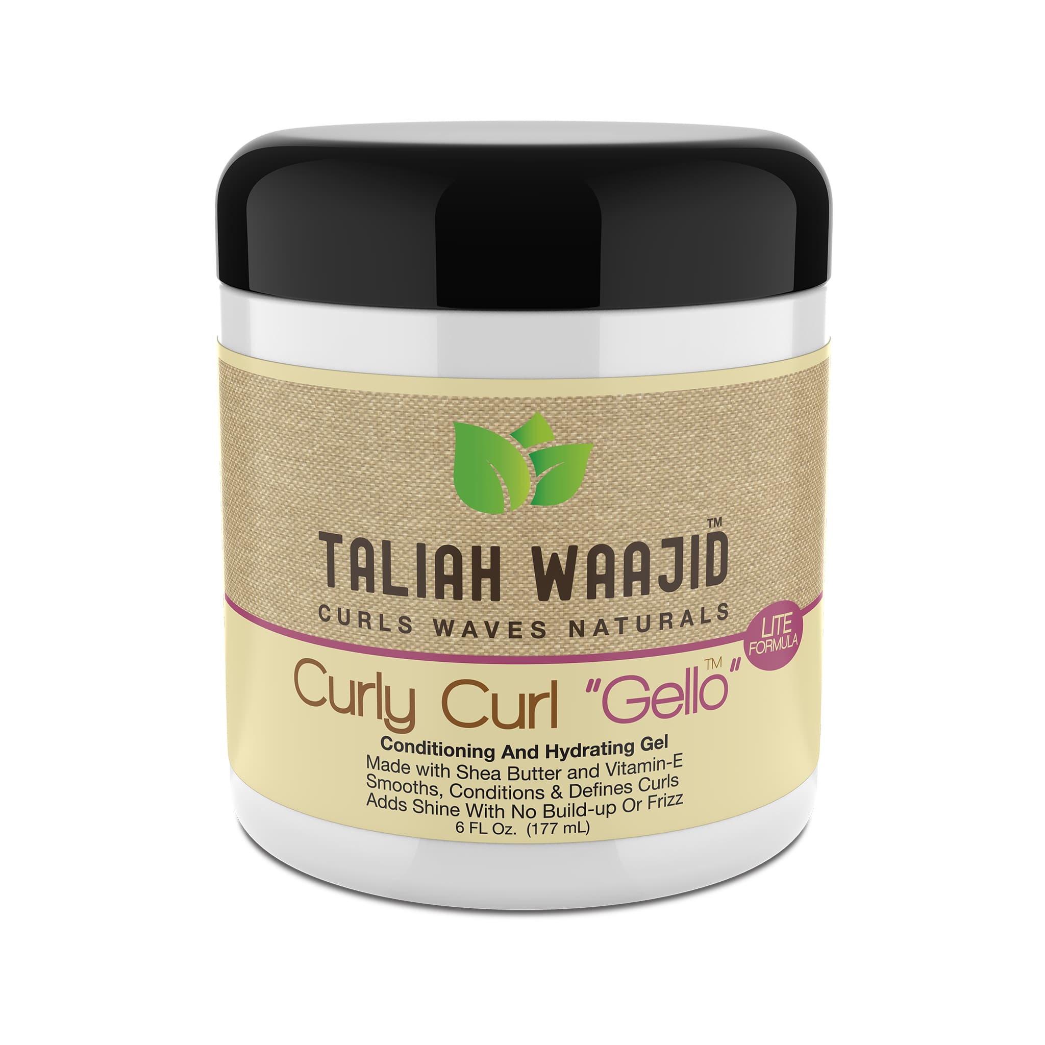 Taliah Waajid Curls Waves Natural Curly Curl “Gello” 6oz - Hydrating Gel That Stops Frizz and Adds Moisture To Your Hair - image 4 of 6