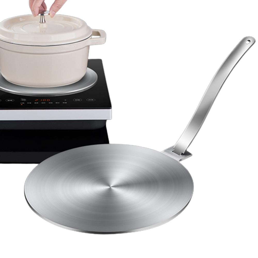 Tohuu Simmer Ring Heat Diffuser Stainless Steel Induction Adapter Plate