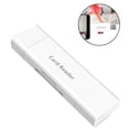 thumbnail image 2 of USB 3.1 SD/TF Card Reader, Type-C Flash Memory Card Reader, Camera SD Card Adapter Converter for SDXC SDHC and Windows Smartphone Computer Laptop, 2 of 8