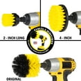 thumbnail image 7 of Drill Brush Scrubber Attachment - Power Scrubber Brushes - Bathtub Cleaner - Grout Brush - Toilet, Tile and Tub Power Scrubbers - Shower Cleaning Tools - Bathroom Cleaning Brushes for Bathtub, 7 of 7