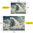 thumbnail image 4 of FREEAMG Polar Bears Painting 1000 Piece Large Jigsaw Puzzle for Adults - Game Interesting Toys - Hand Made Puzzles Personalized Gift, 4 of 7