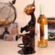 thumbnail image 1 of Cat Wine Holder Rack Cat Shaped Wine Holder Stand Metal Decorative Cat Wine Bottle Holder Sculpture, 1 of 5