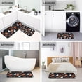 thumbnail image 5 of Funny Halloween Print Kitchen Rug Mats 2PCS Non Slip 47" x 20" + 28" x 20" Kitchen Carpet Floor Mat Hallway Rugs Anti Fatigue Doormat Home Decor, 5 of 7