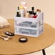 thumbnail image 4 of Estantería, organizador, repisa de almacenamiento, multinivel, para dormitorio, baño, plegable, estructura metálica, diseño de 2 niveles, para dormitorio, alta capacidad, ahorra espacio,, 4 of 7