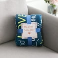 thumbnail image 2 of Sister Blanket - Gorgeous Sister Blankets from Sister with Thick Double Layered Sherpa and Fleece Fabric | Cuddly Sisters Gifts from Sister with Heartfelt Message |Blue 50x60, 2 of 6