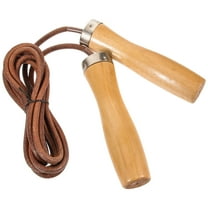 TOYMYTOY Wooden Handle Skipping Rope for Exercise with Wear Resistant and Ergonomic Grip