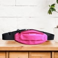 thumbnail image 4 of Bolsa Riñonera para correr, riñonera deportiva informal reflectante para senderismo al aire libre (rojo) JShteea Para Estrenar, 4 of 8