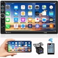 thumbnail image 1 of Estéreo de coche Camecho Double Din 7" LCD Touch Bluetooth+cámara, 1 of 7