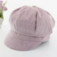 thumbnail image 2 of Gorra clásica con visera Unisex Otoño Cómoda Ligera Versátil Pana Invierno Violeta Zulema Sombrero puntiagudo, 2 of 8