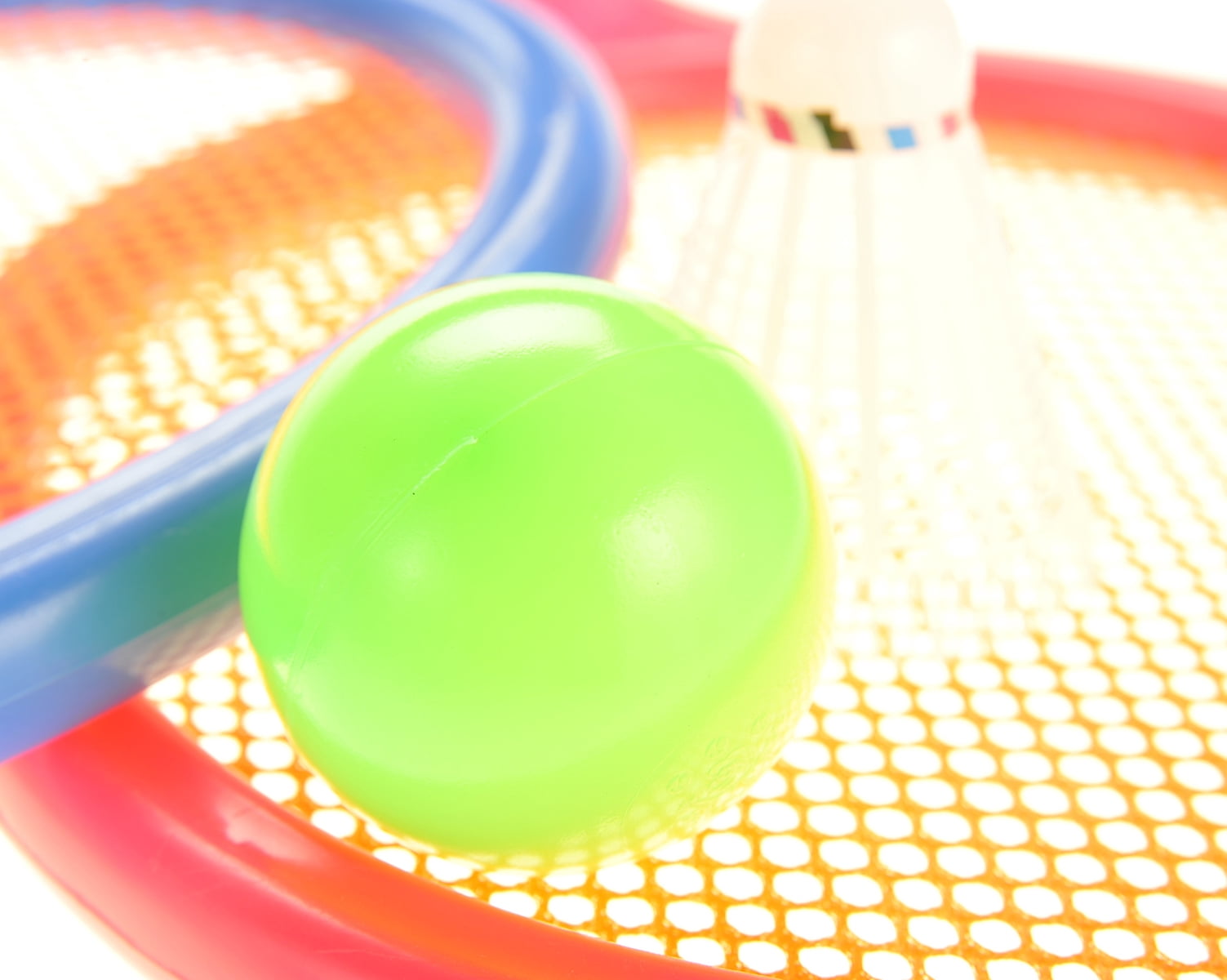 Board No More! Badminton Set For Kids With 2 Rackets, Ball And Birdie