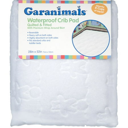 Garanimals - Quilted Waterproof Fitted Crib Pad