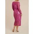 thumbnail image 2 of ELOQUII Women's Plus Size Sequin Dress With Sheer Layer, 2 of 2