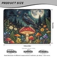 thumbnail image 7 of Xixirimido Universal Car Trunk Mat 29" x 39", All Weather Trunk Protection Durable Cargo Liner Mat Auto Interior Accessories Fit for Most Car Models, Crow Mushroom Starry Night, 7 of 7