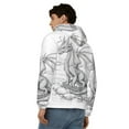 thumbnail image 4 of Naloa Dragon Nest Sketch Men’s Hoodies, Zip up Hoodie, Sweatshirts,Hoodies for Men Sizes S-3XL-Small, 4 of 5