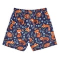 thumbnail image 7 of FORMRS Boys Swim Trunks Quick Dry Mesh Lining Beach Boardshorts, Sizes XS-XL, Red Panda Pattern, 7 of 7