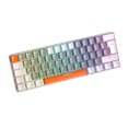 thumbnail image 4 of Teclado de jugador de 62 teclas interruptor rojo/azul teclado mecánico con cable para ordenador PC, 4 of 9