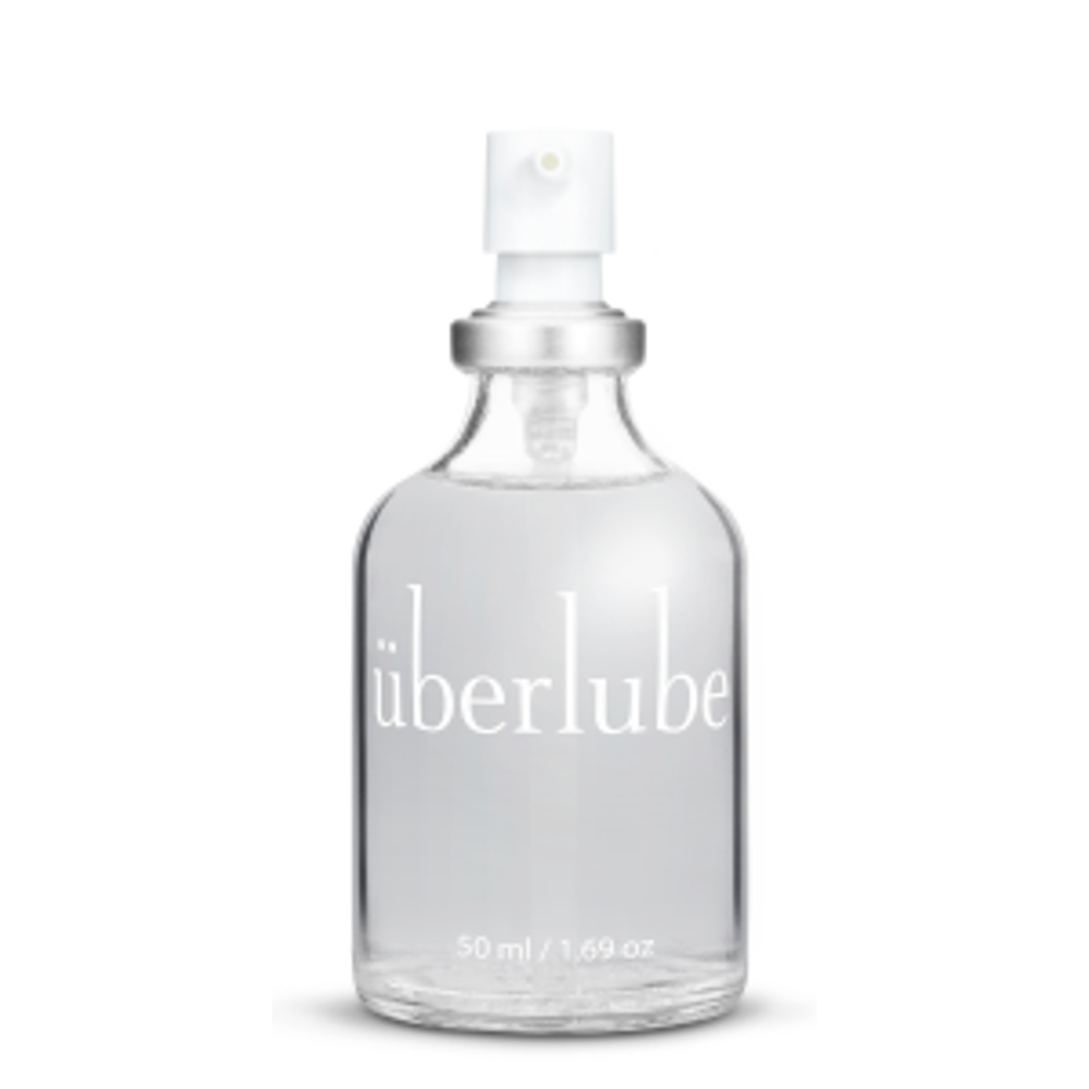 Uberlube Luxury Lubricant LatexSafe Natural Silicone Lube with Vitamin E Unscented