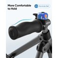 thumbnail image 5 of Verpal Lightweight Folding Walker for Seniors with 8 in Wheels, Steel, 330 lb Weight Capacity, Gray, 5 of 9