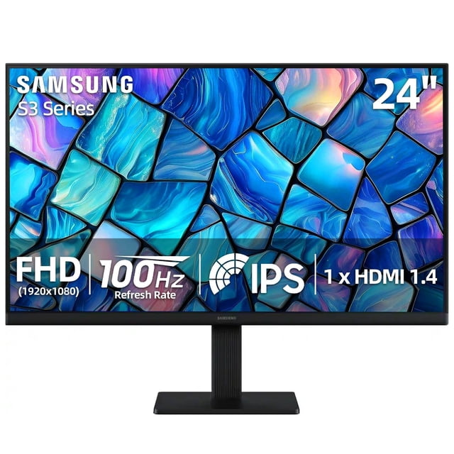 Monitor Samsung S3 24'' IPS LED FHD (1920x1080) 100Hz
