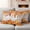 White Orange, variant on Autumn Pumpkin Outdoor Waterproof Pillow Covers, Thanksgiving Orange Red Vintage Wooden Decorative Square Throw Pillowcase Sofa Cushion Sham for Patio/Couch/Chair, 16"x16" 2 Pack