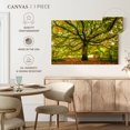 thumbnail image 5 of Elephant Stock London Oak Tree Wall Art - Horizontal Canvas Wall Art - Living Room Wall Decor - Floral And Botanical Canvas - Yellow And Green Decor - 51" x 34", 5 of 8