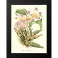 thumbnail image 2 of Stroobant, P. 14x18 Black Modern Framed Museum Art Print Titled - Lavender Orchids I, 2 of 5