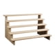thumbnail image 4 of Escalera de madera para exhibición de figuras y muñecas, ideal para colección de cosméticos. 5 capas L, 4 of 9