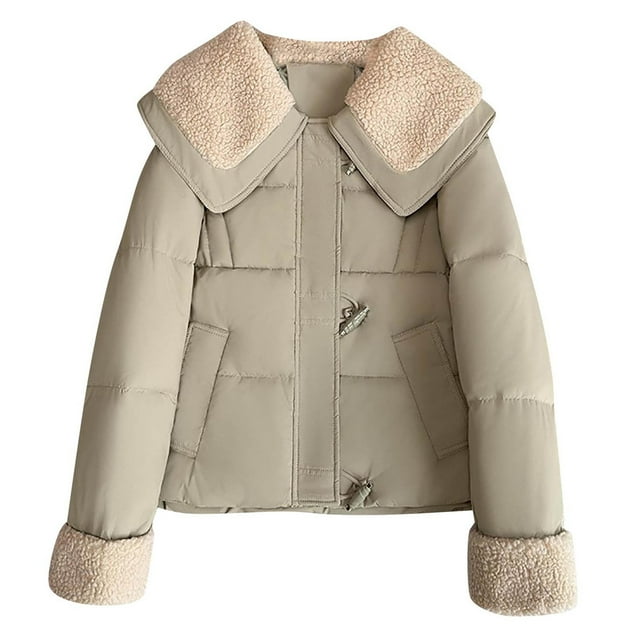 Lovzfmll Veste Décontractée pour Femmes, Style à Col à Revers Coloré à Manches Longues Sans Capuche Vert, M