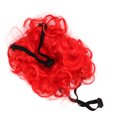 thumbnail image 4 of Peluca Para Mascotas, Peluca De Cosplay Para Perros Banda Ajustable De Fibra De Nailon Lavable Para Perros OTVIAP Cabeza explosiva roja, 4 of 8
