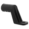 thumbnail image 1 of WHAMVOX 1Pack Rear View Mirror Extension Bracket Black Plastic Motorcycle Bicycle Scooter Universal Design 3.1x2x0.8in, 1 of 8