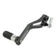 thumbnail image 2 of Palanca de pedal de cambio de marchas Pedal de cambio de clavija plegable ajustable de aluminio CNC para Ninja 400 Z400 Negro, 2 of 5