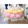 thumbnail image 4 of Yirtree Flower Shaped Plush Pillow Cushion Mat Pillow Sofa Cushion Colorful Plush Toy for Home Bedroom Decor,Colorful,Soft & Comfortable,17.72in/45cm, 4 of 8