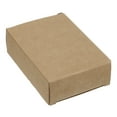 thumbnail image 5 of Uxcell 4"x3"x1" Paper Soap Box Homemade Soap Boxes Rectangle Presents Packaging Boxes, Brown 30 Pack, 5 of 6