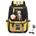 thumbnail image 1 of space jam23New Oxford Cloth Children's Cartoon Three-Dimensional Printing Baglogo 24, 1 of 5