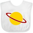thumbnail image 3 of Inktastic Cute Saturn Boys or Girls Baby Bib, 3 of 4