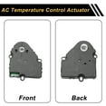 thumbnail image 6 of Unique Bargains HVAC Heater Blend Door Actuator Replacement for Chevrolet Venture 1997-2005 AC Heater Actuator No.10317842 Air Door Actuator Plastic Metal Black, 6 of 6