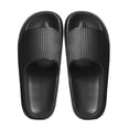 thumbnail image 1 of Sandalias Suaves Zapatillas Antideslizantes Diapositivas Para Verano Playa Mar (Negro 40-41) Likrtyny Para Estrenar, 1 of 8