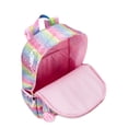 thumbnail image 2 of Wonder Nation Girls 17" Laptop Backpack Smiles & Rainbows Rosy Petal Sequin, 2 of 4